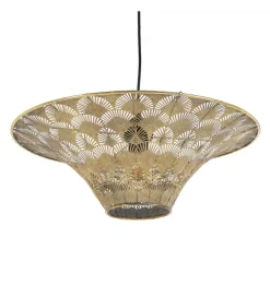 Lampa wisząca BOCELIN 47 cm złota srebrna
