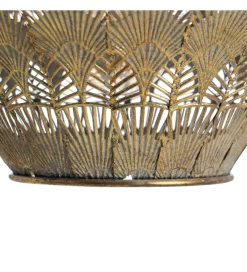 Lampa wisząca BOCELIN 47 cm złota srebrna