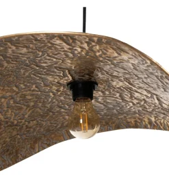 Lampa wisząca CEARPIN 66 cm antyczne złoto