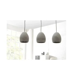 Lampa wisząca Cement grau 3er Beton