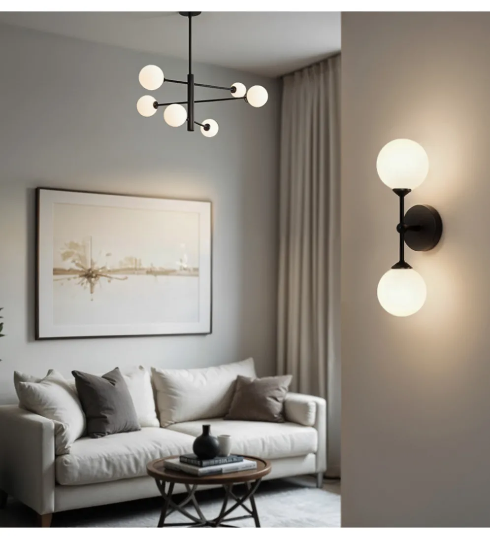 Lampa wisząca GARDA AM201 czarna