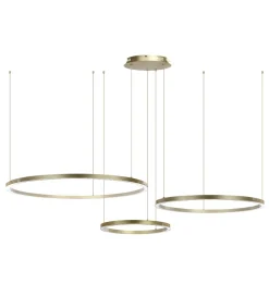 Lampa wisząca MONZA AZ134 145 cm złota