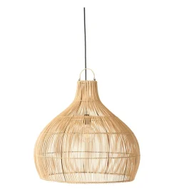 Lampa wisząca Pear 80 cm naturalna