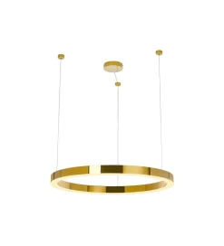 Lampa wisząca RING LUXURY 90 cm złota