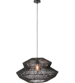 Lampa wisząca ROPEAN 33 cm czarna