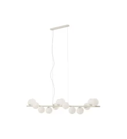 Lampa wisząca SCALA BALLS MILKY 150 cm beżowa