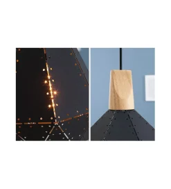 Lampa wisząca Scandinavia I czarna