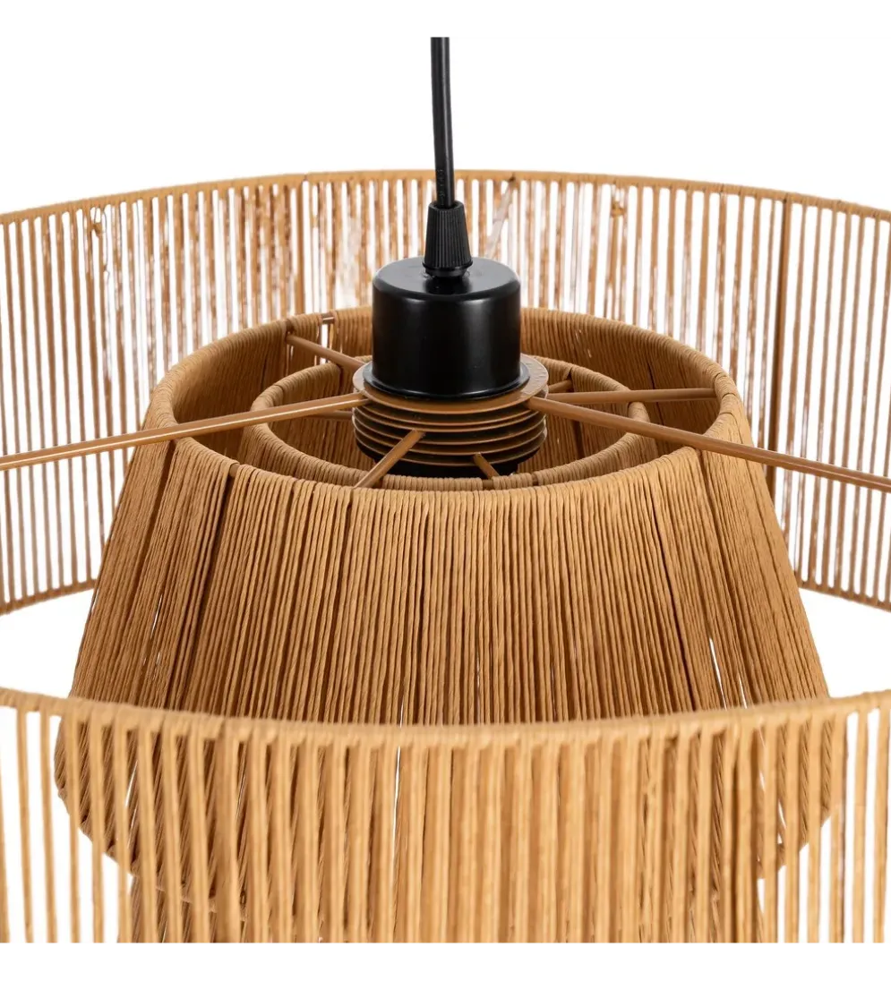 Lampa wisząca SEVEN 50 cm naturalna