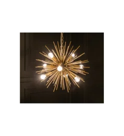 Lampa wisząca SOLARLJOS 50 cm złoty