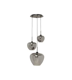 Lampa wisząca SPHERE 45 cm smoke