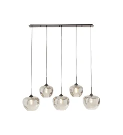 Lampa wisząca SPHERE FIVE 160 cm smoky