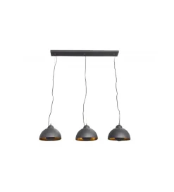 Lampa wisząca Studio 3 czarne złoto
