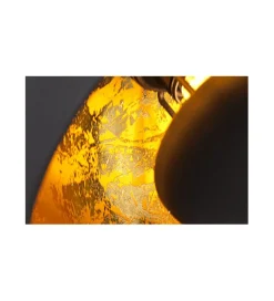 Lampa wisząca Studio 3 czarne złoto