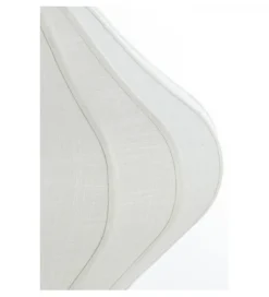 Lampa wisząca SUKAU 50 cm lniana kremowa