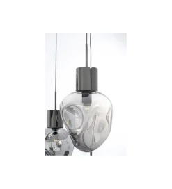 Lampa wisząca SUPERNOVA 50 cm smoky