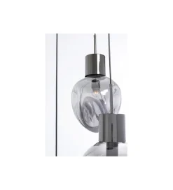 Lampa wisząca SUPERNOVA SMOKY TRE 45 cm