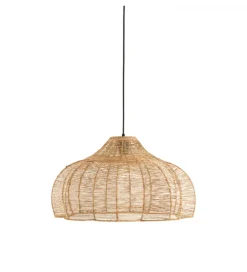 Lampa wisząca TONODA 60 cm juta naturalna