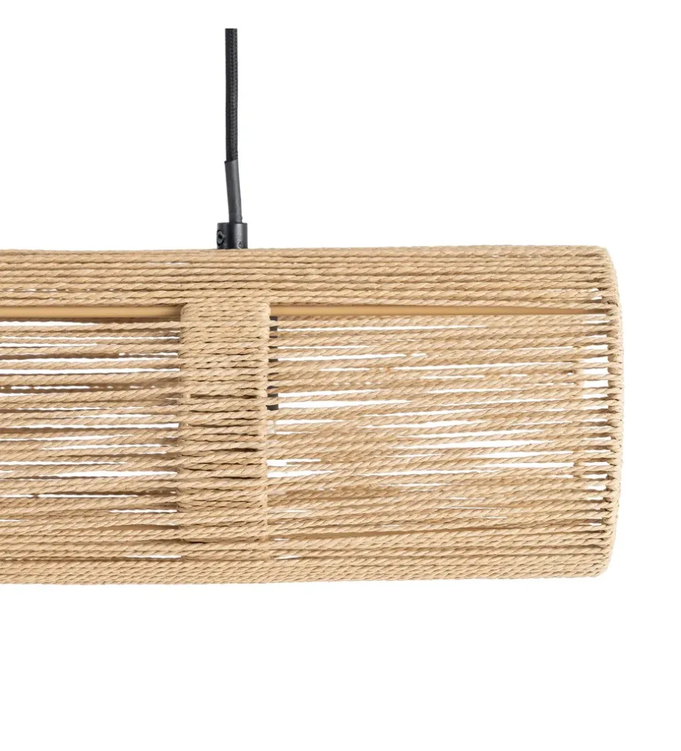 Lampa wisząca VAISE 60 cm kremowa