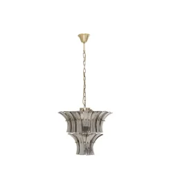 Lampa wisząca VENEZIA 50 cm smoke