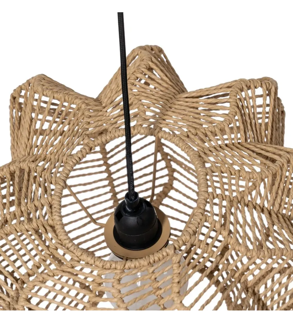 Lampa wisząca WAYRI 50 cm naturalna