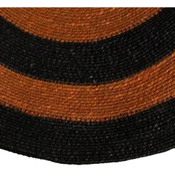 Lampa wisząca WRENKMA 75 cm pomarańczowo czarna