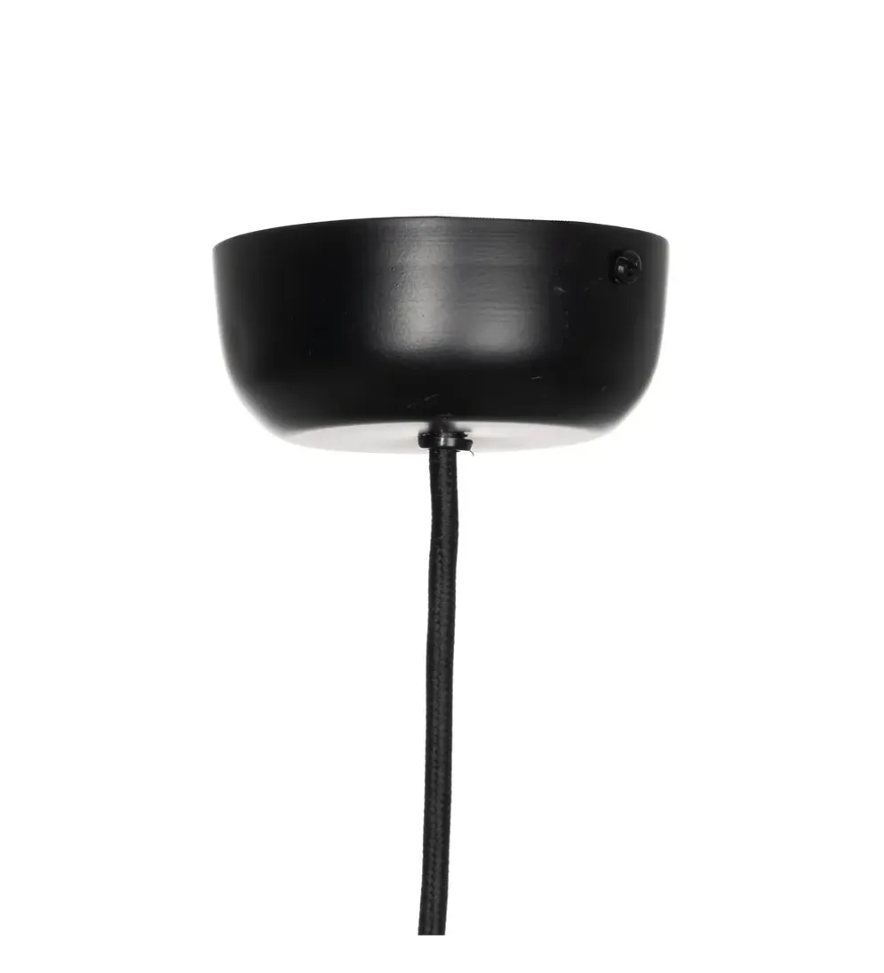 Lampa wisząca WRENKMA 94 cm pomarańczowo czarna