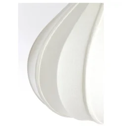 Lampa wisząca ZUBEDA 49 cm kremowa