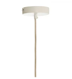 Lampa wisząca ZUBEDO 60 cm kremowa