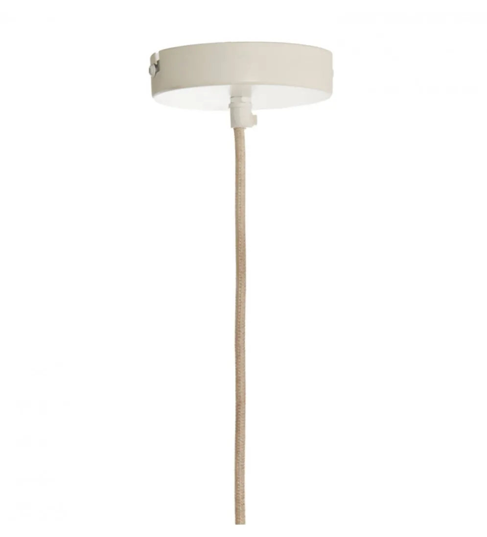 Lampa wisząca ZUBEDO 60 cm kremowa