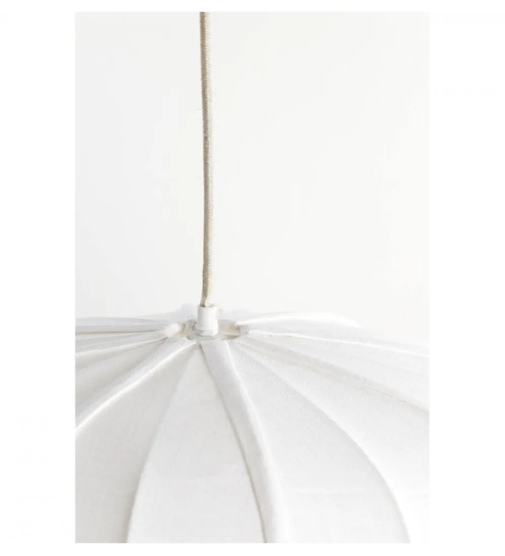 Lampa wisząca ZUBEDO 49 cm kremowa