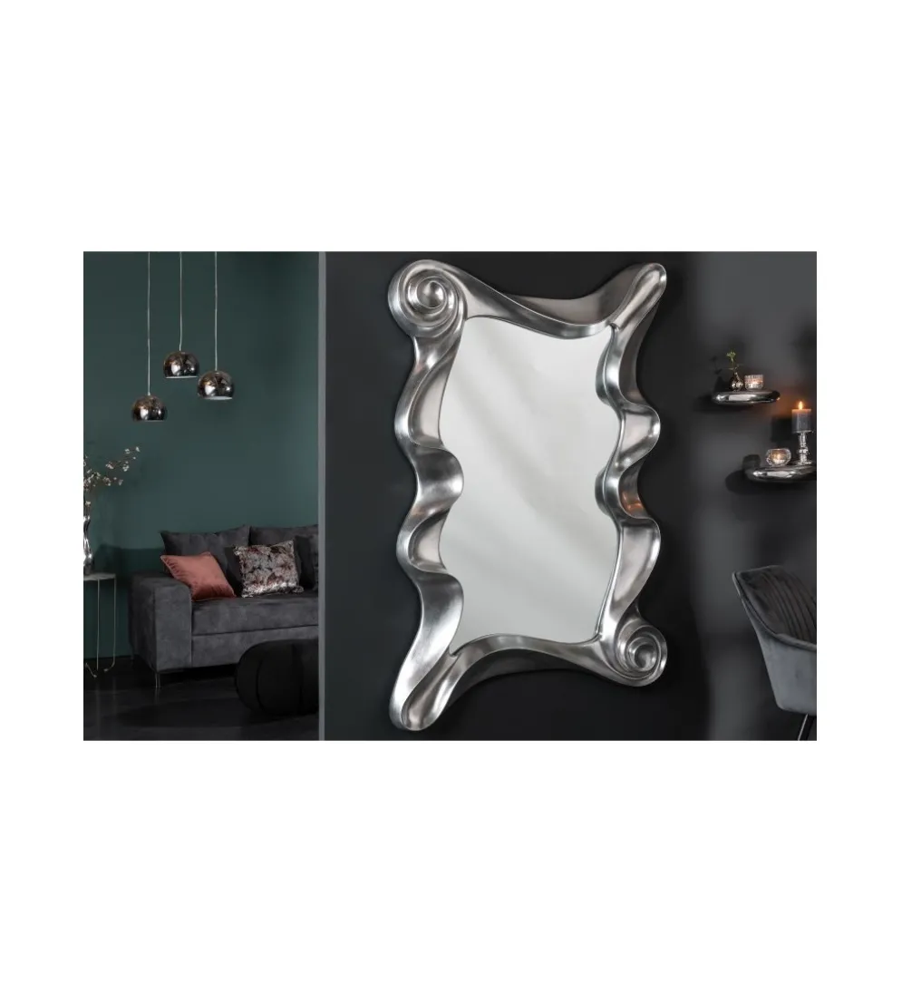Lustro Alice 160 cm srebrne