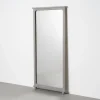 Lustro BEGASTA 170 cm drewno paulowni szare