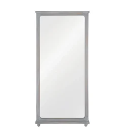 Lustro BEGASTA 170 cm drewno paulowni szare