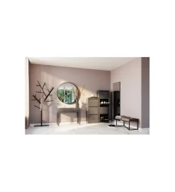 Lustro BELLA 60 x 180 cm czarne