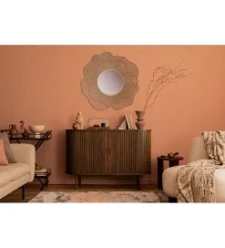 Lustro ścienne BLUME 77 cm złote