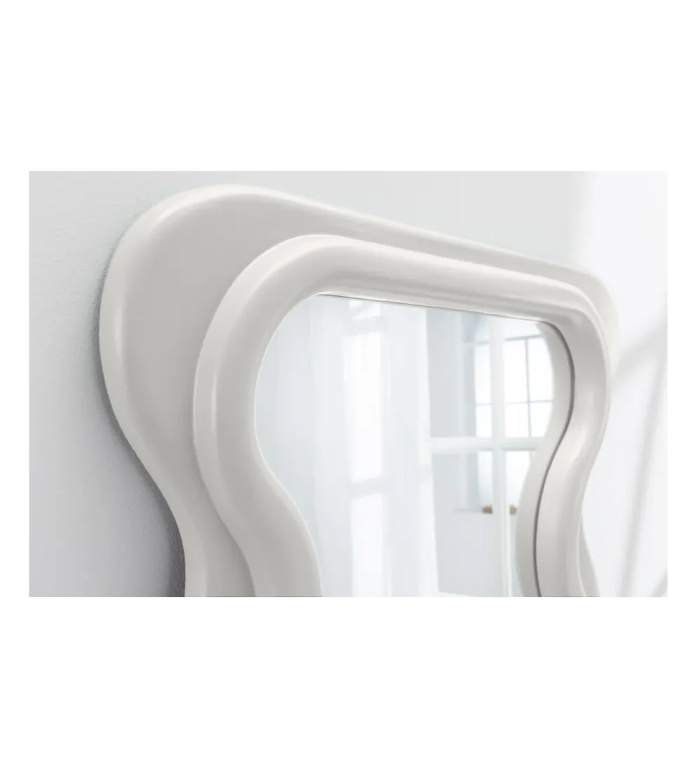 Lustro ścienne FUENTE 160 cm białe