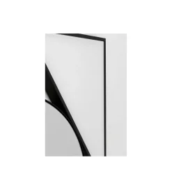 Lustro ścienne MIRO 88 cm czarne