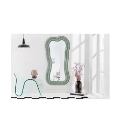 Lustro ścienne RUBIO 100 cm zielone