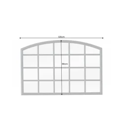 Lustro CRUZ 120 cm czarne