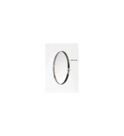 Lustro CURVE 100 cm mosiądź
