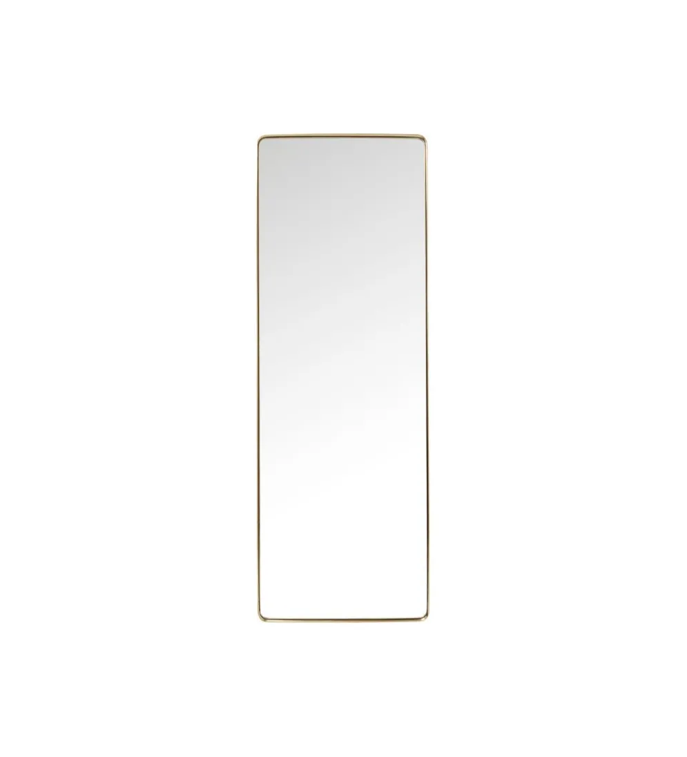 Lustro CURVE MO 70 x 200 cm złote