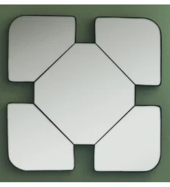 Lustro FORMATEA 60 x 60 cm czarne