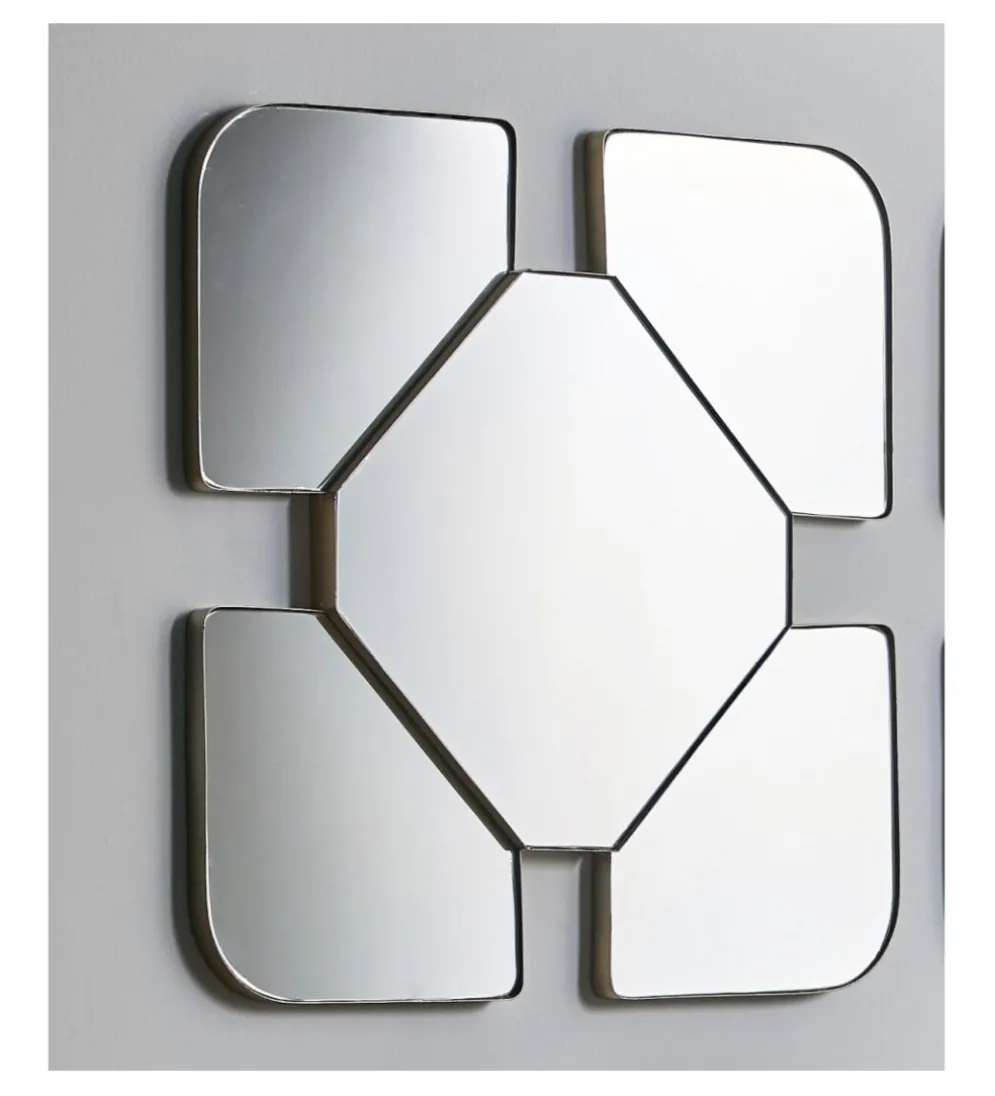Lustro FORMATEA 60 x 60 cm złoty