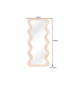 Lustro FUENTE 160 cm morelowe