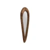 Lustro JORGE 91 x 45 cm drewno akacja naturalne
