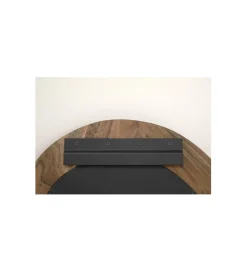 Lustro JORGE 91 x 45 cm drewno akacja naturalne