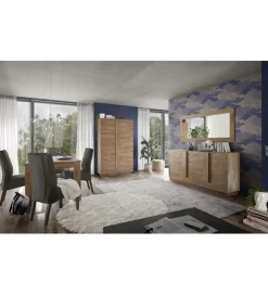 Lustro JUPITER 170 cm w kolorze dąb Mercure