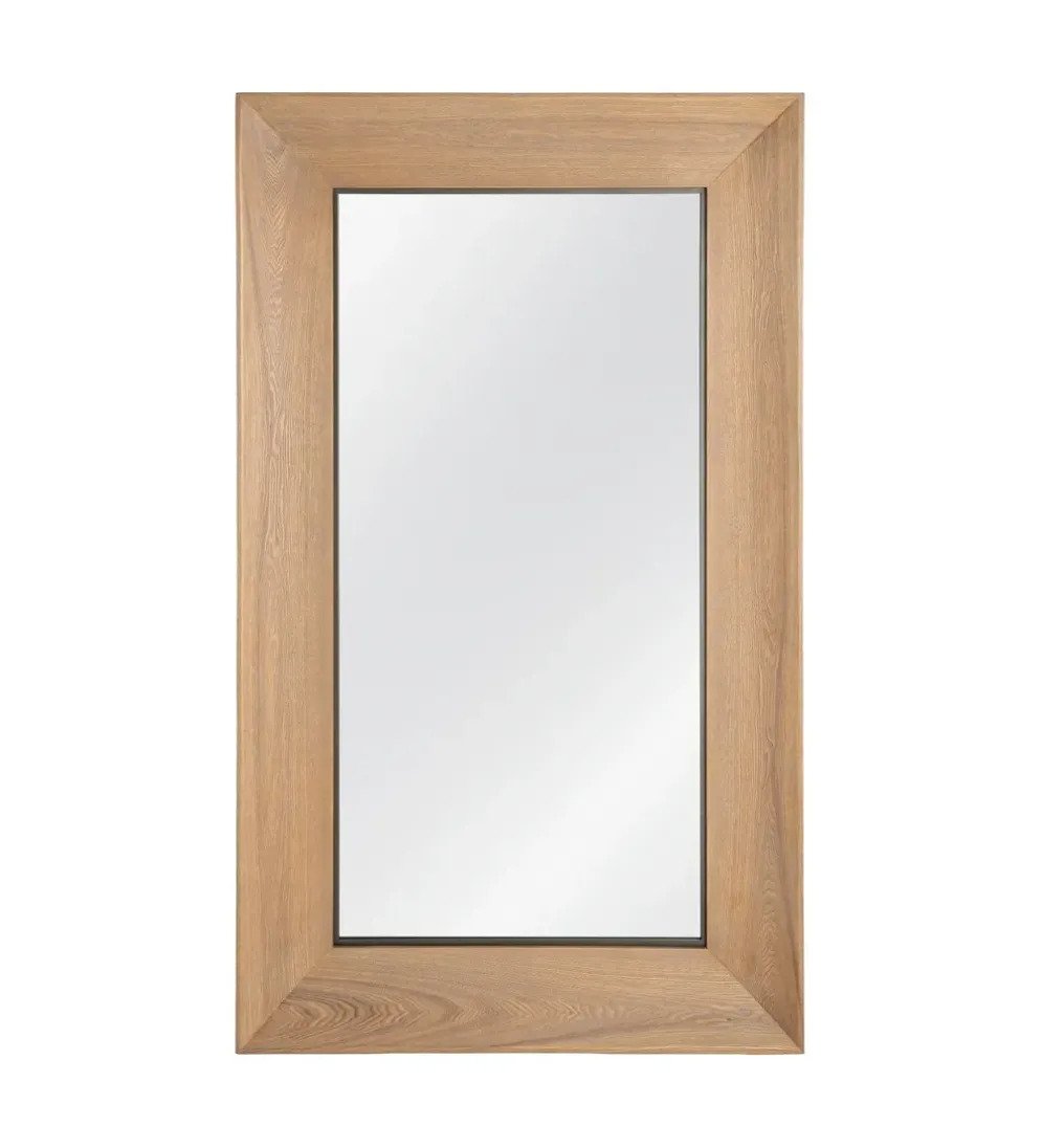 Lustro NATARETO 110 x 186 cm naturalny