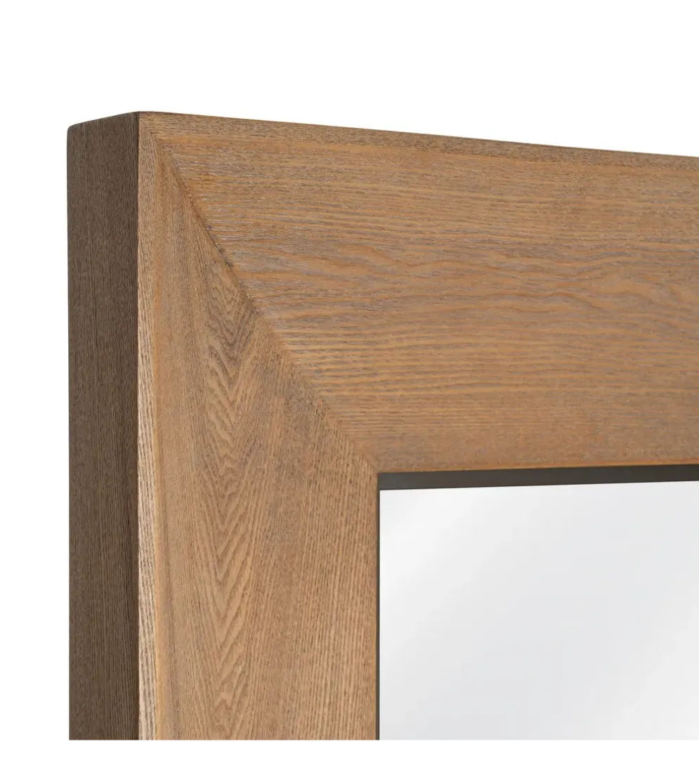 Lustro NATARETO 110 x 186 cm naturalny