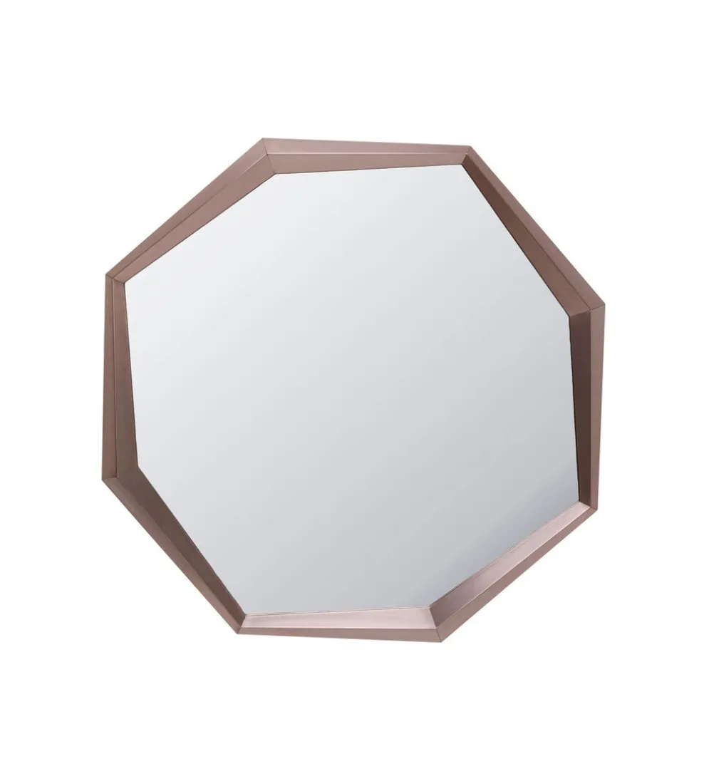 Lustro OCTAGON 120 x 120 cm kawowe